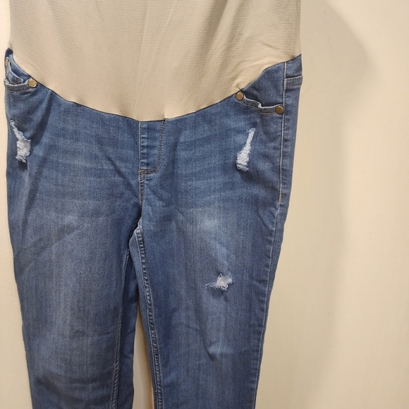 Moda Maternity skinny jeans size 10 - Picture 4 of 7